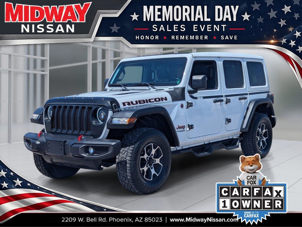 Used 2021 Jeep Wrangler Unlimited Rubicon SUV