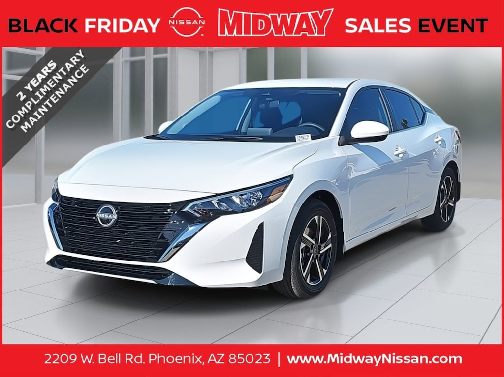 New 2025 Nissan Sentra SV Sedan