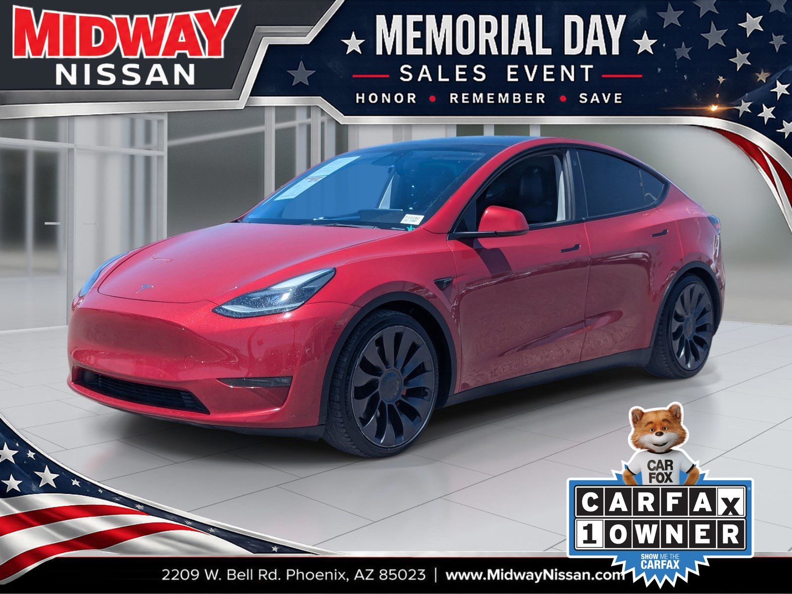 2021 Tesla Model Y Performance Dual Motor All-Wheel Drive's photo
