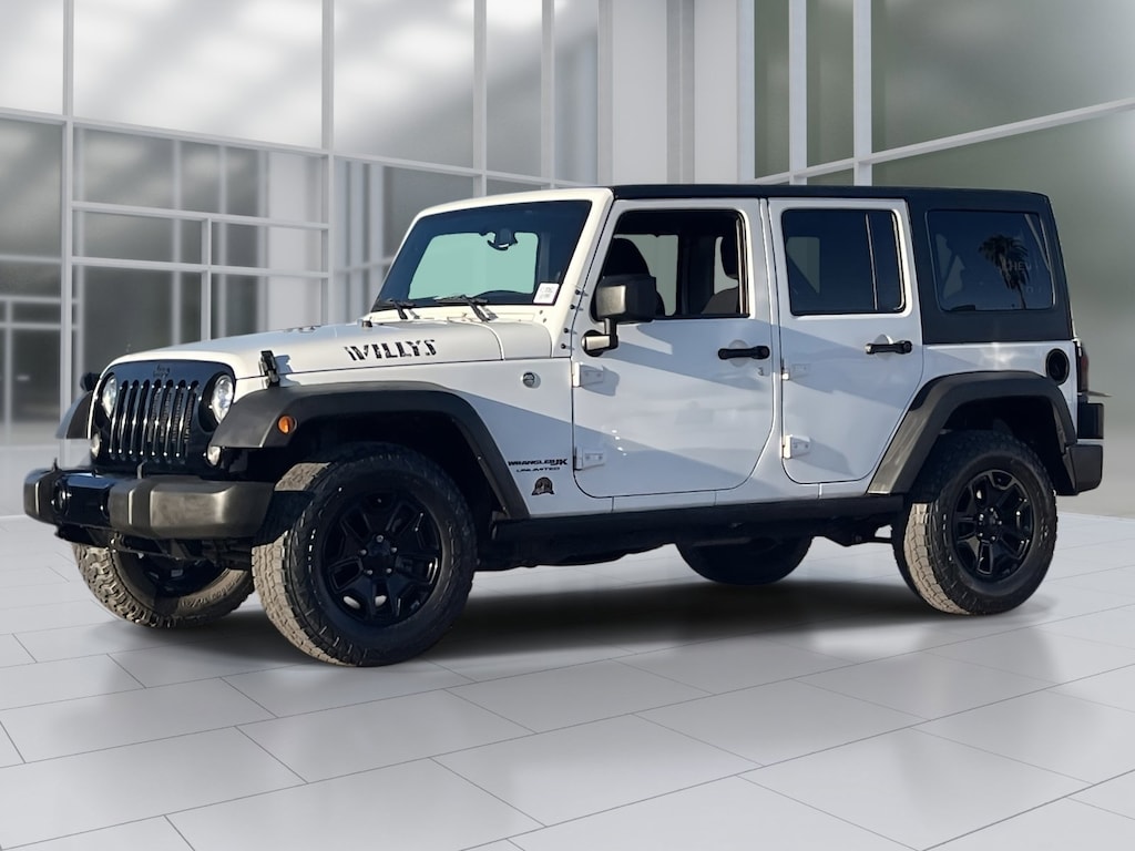 Used 2018 Jeep Wrangler JK Unlimited Willys Wheeler SUV