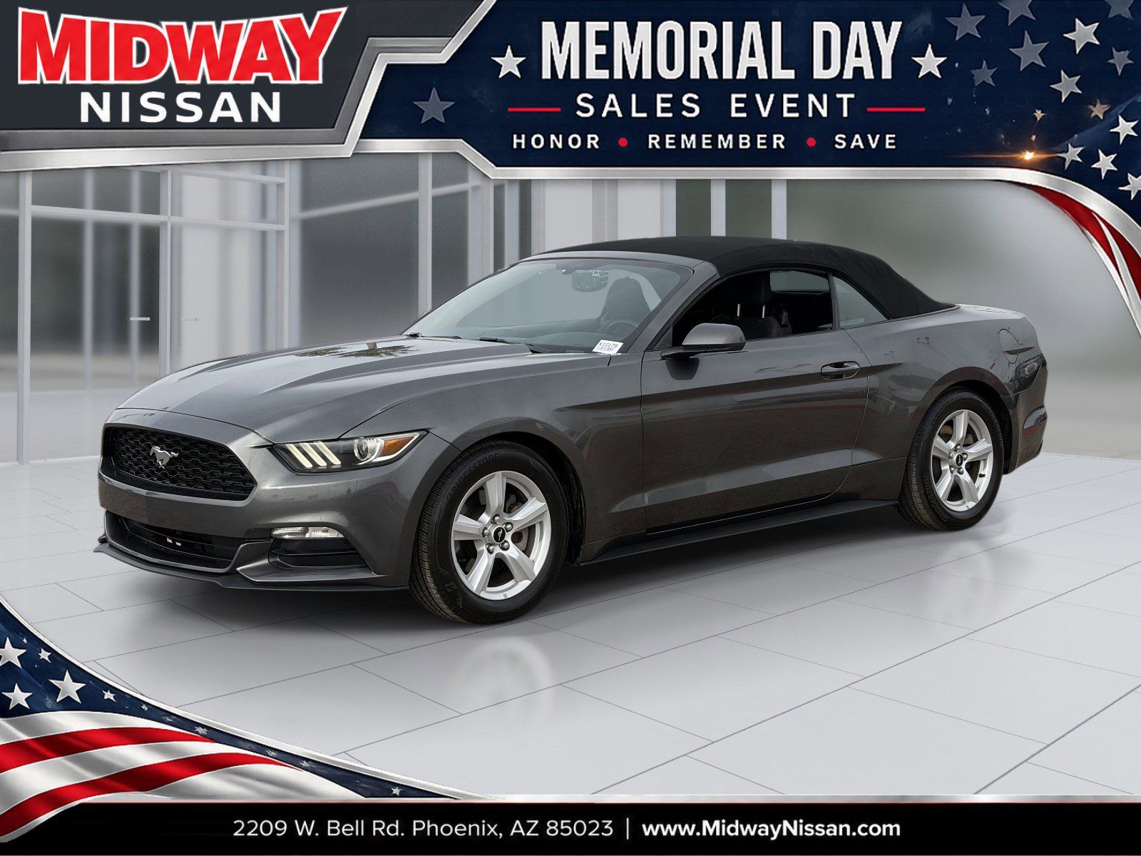 2016 Ford Mustang V6 Convertible's photo