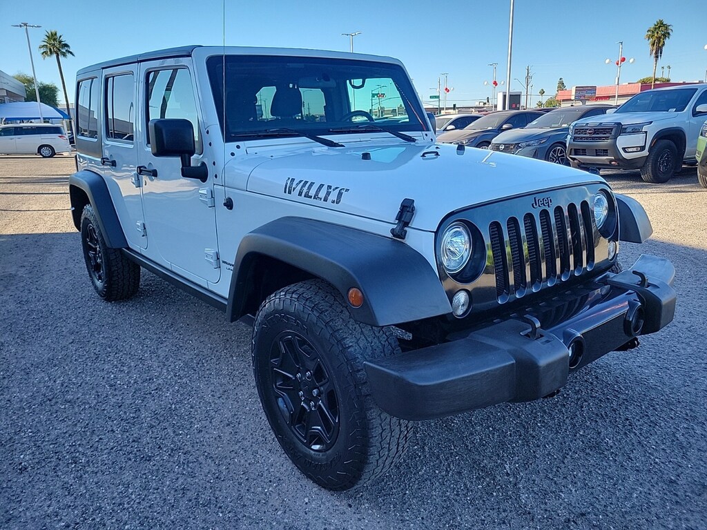 Used 2018 Jeep Wrangler JK Unlimited Willys Wheeler SUV