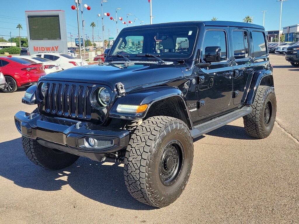 Used 2021 Jeep Wrangler Unlimited Sahara High Altitude SUV