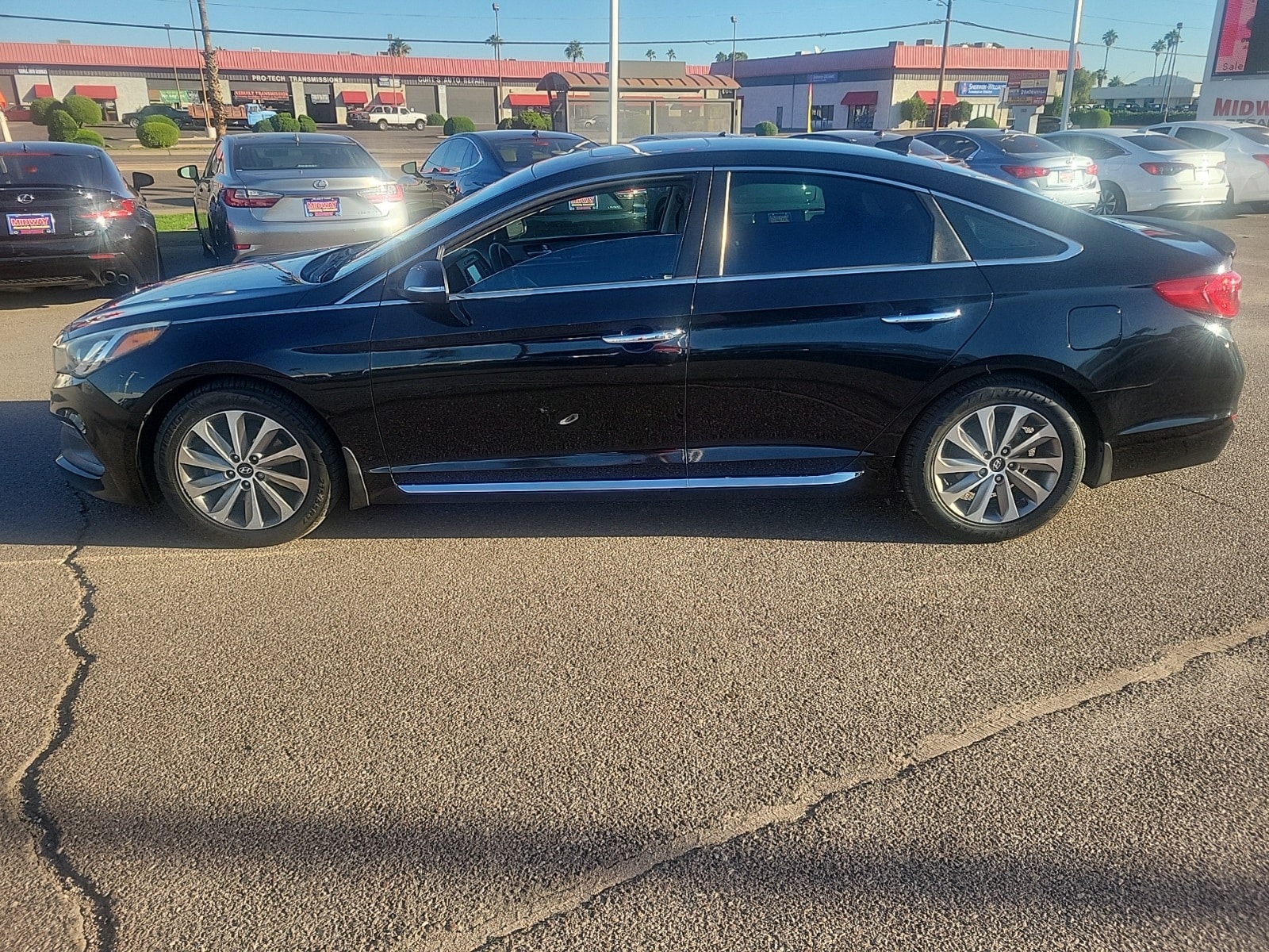 Used 2016 Hyundai Sonata Sport with VIN 5NPE34AF9GH435233 for sale in Phoenix, AZ