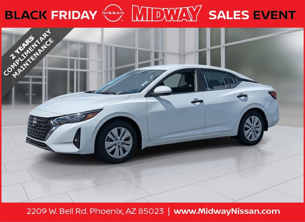 New 2025 Nissan Sentra S Sedan