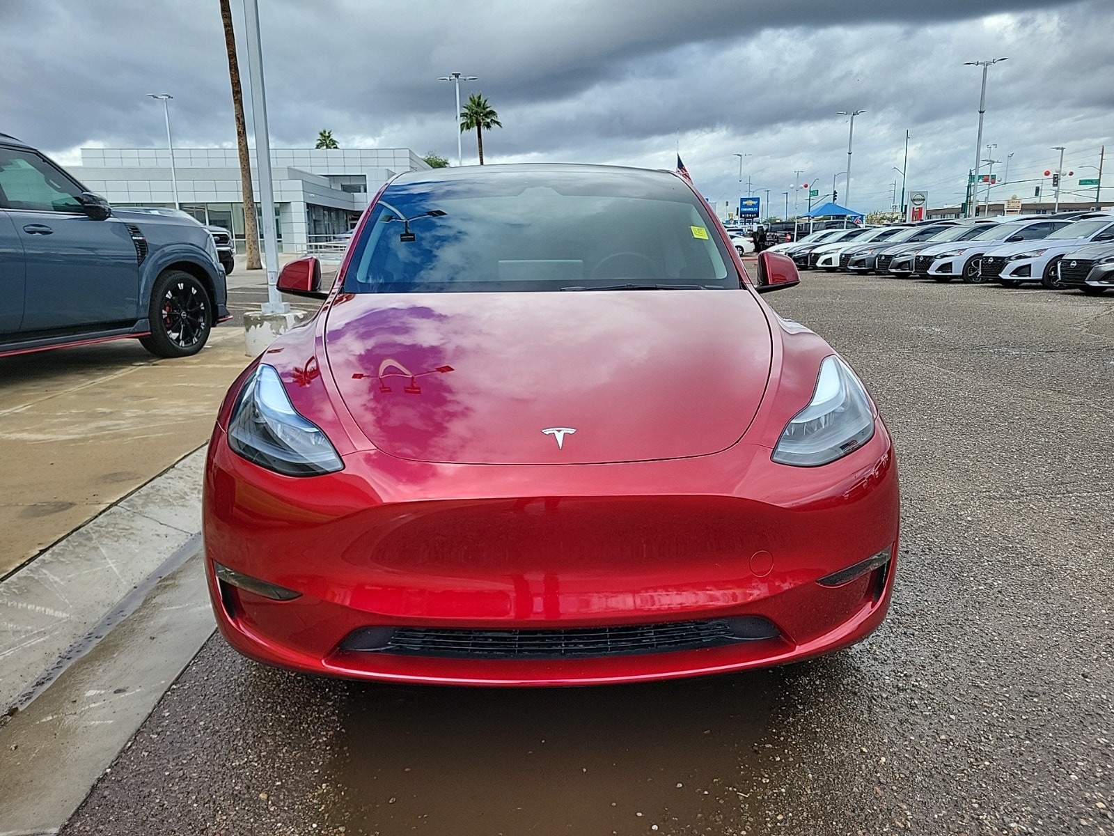 Used 2025 Tesla Model Y Long Range with VIN 7SAYGDEE9SF215636 for sale in Phoenix, AZ