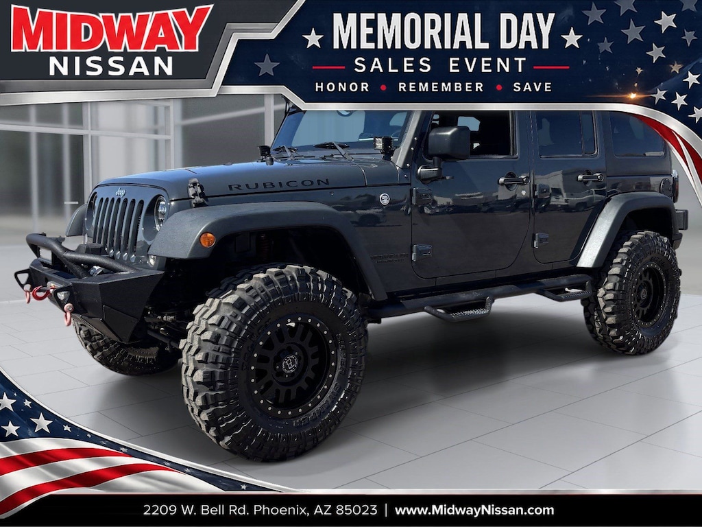Used 2016 Jeep Wrangler Unlimited Rubicon SUV