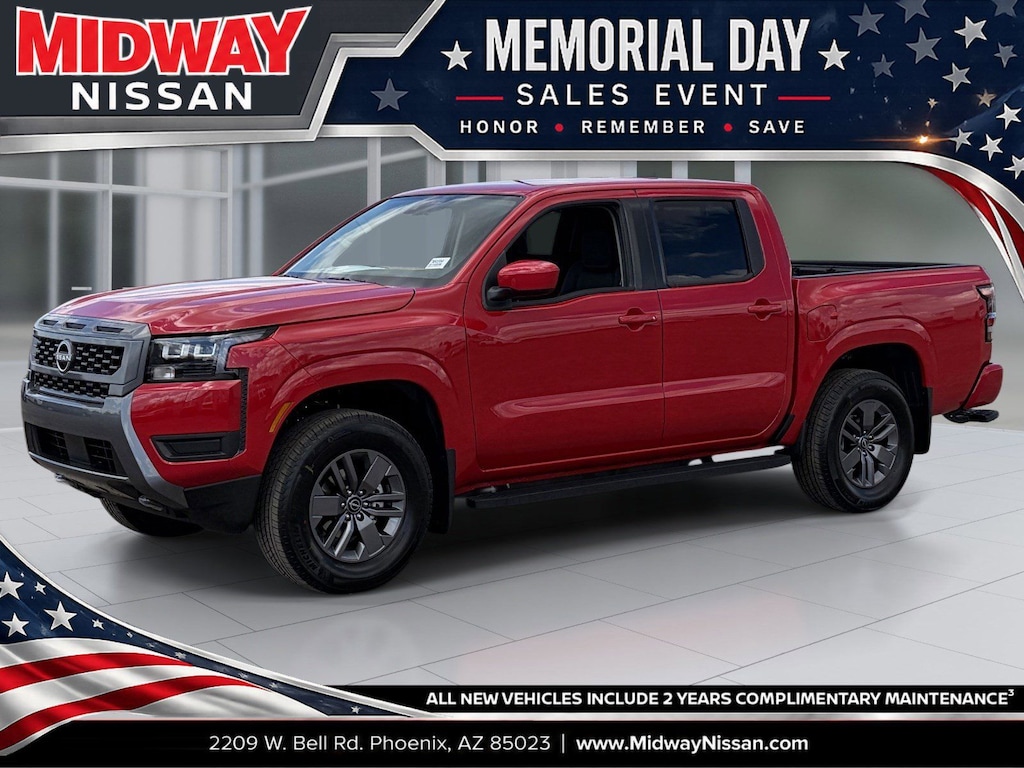 New 2026 Nissan Frontier SV Truck Crew Cab