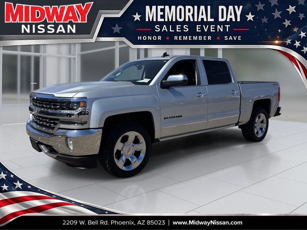 Used 2017 Chevrolet Silverado 1500 LTZ Truck
