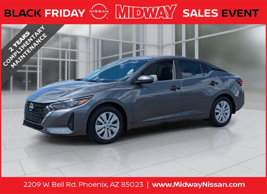 New 2025 Nissan Sentra S Sedan