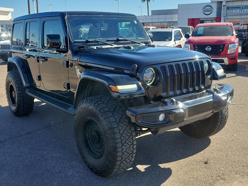 Used 2021 Jeep Wrangler Unlimited Sahara High Altitude SUV