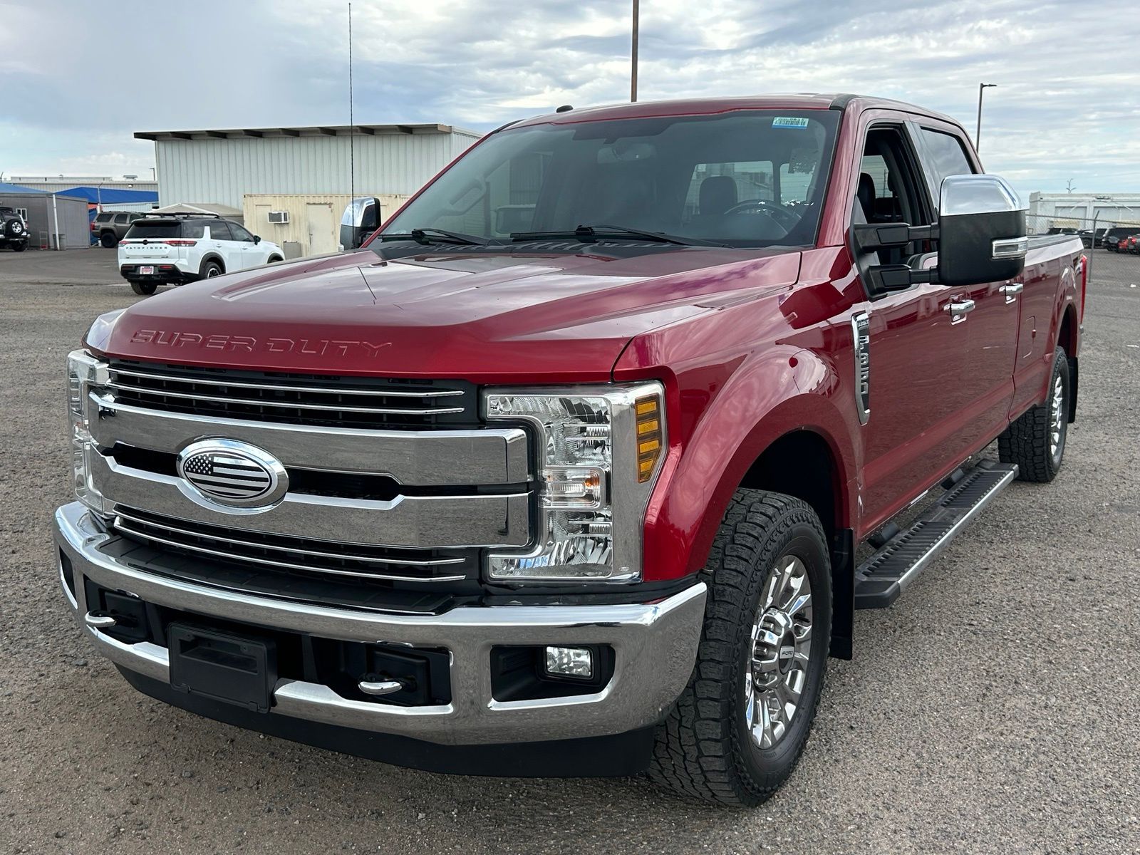 Red 2018 Ford F-350 Super Duty Pickup Truck 4X2 6-Speed Automatic
