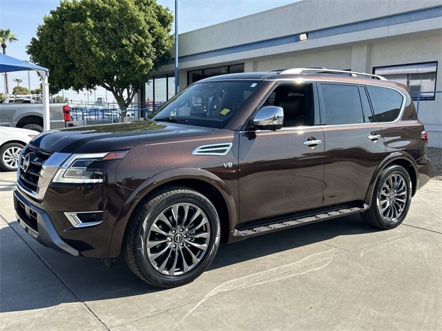 Used 2021 Nissan Armada Platinum with VIN JN8AY2DA5M9371317 for sale in Phoenix, AZ