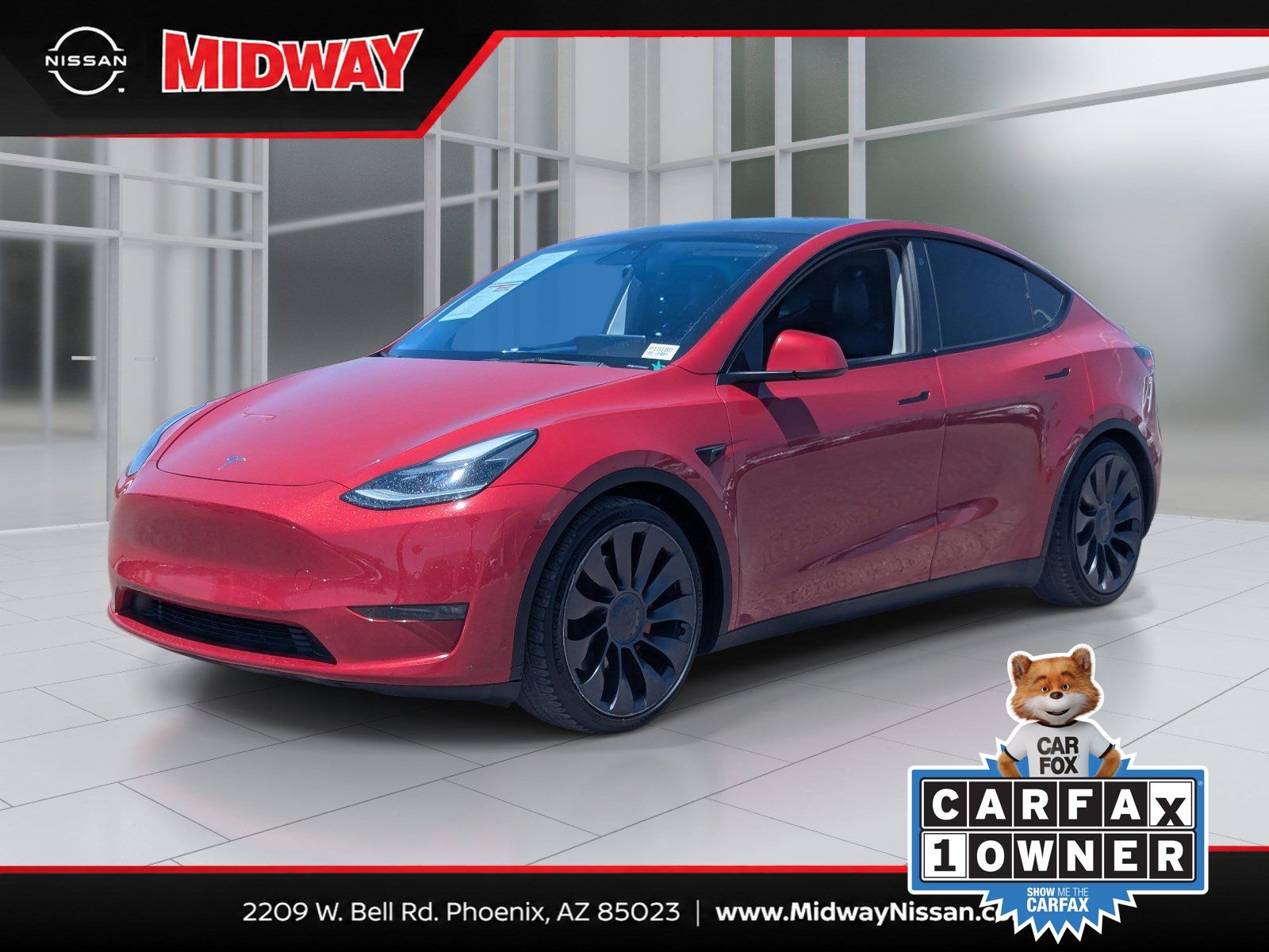 2021 Tesla Model Y Performance Dual Motor All-Wheel Drive's photo