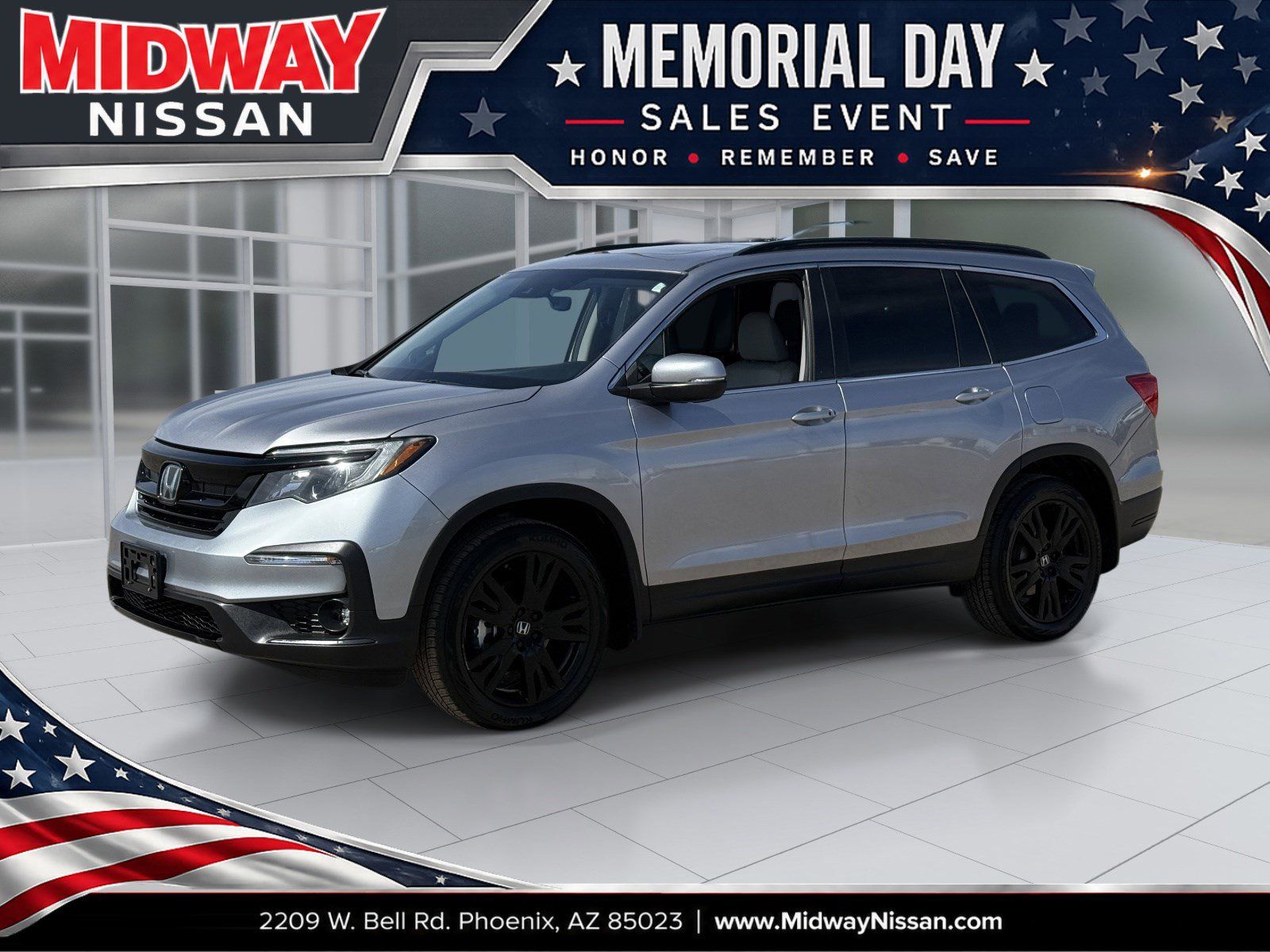 2021 Honda Pilot SE AWD's photo