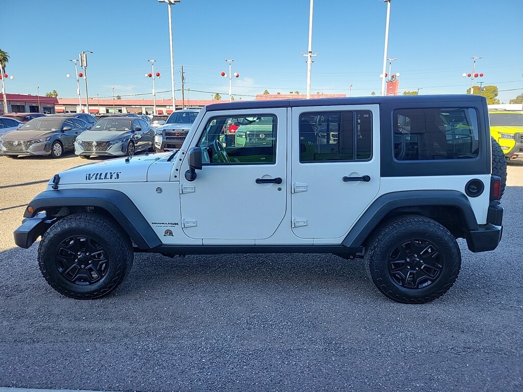 Used 2018 Jeep Wrangler JK Unlimited Willys Wheeler SUV