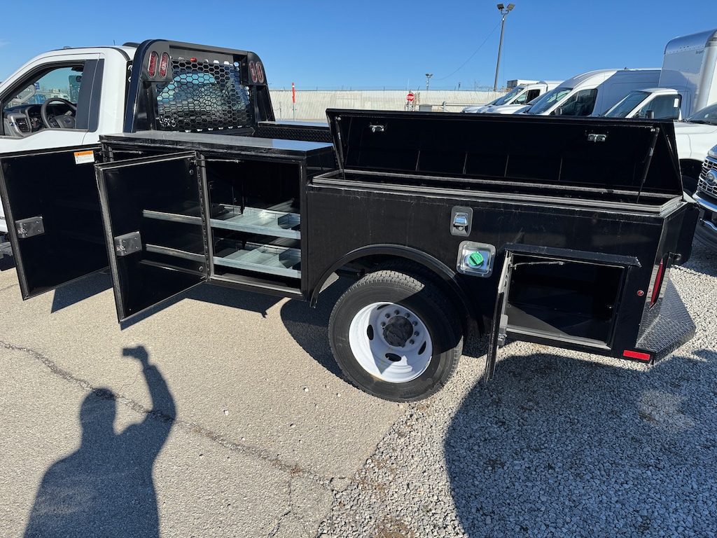 New 2023 Ford F-550 Flatbed Service Body XL Flatbed Combo Service Body