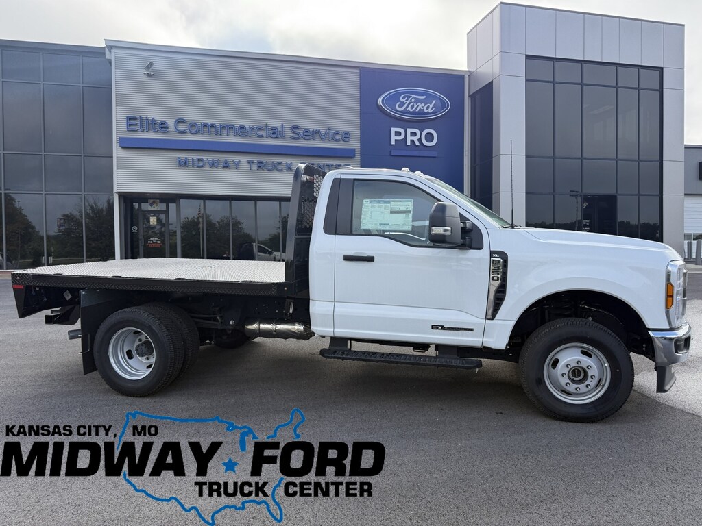 New 2025 Ford F-350 9FT Flatbed XL Truck