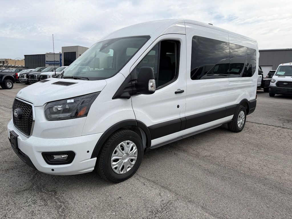 New 2026 Ford Transit-350 Passenger XLT 15 Passenger Mid Roof Van