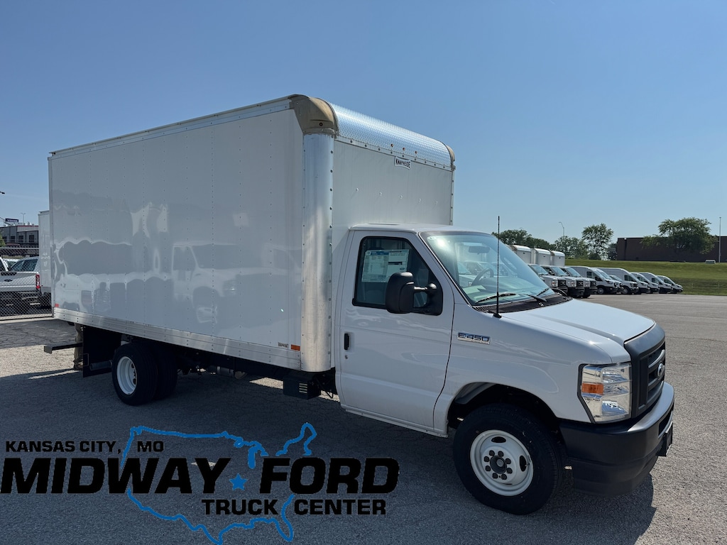 New 2023 Ford E-450 16FT Box Van Commercial 16ft Box Truck