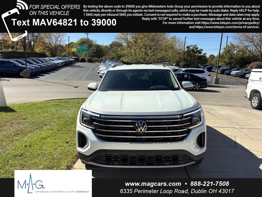 Certified 2025 Volkswagen Atlas 2.0T SE w/Technology Sport Utility