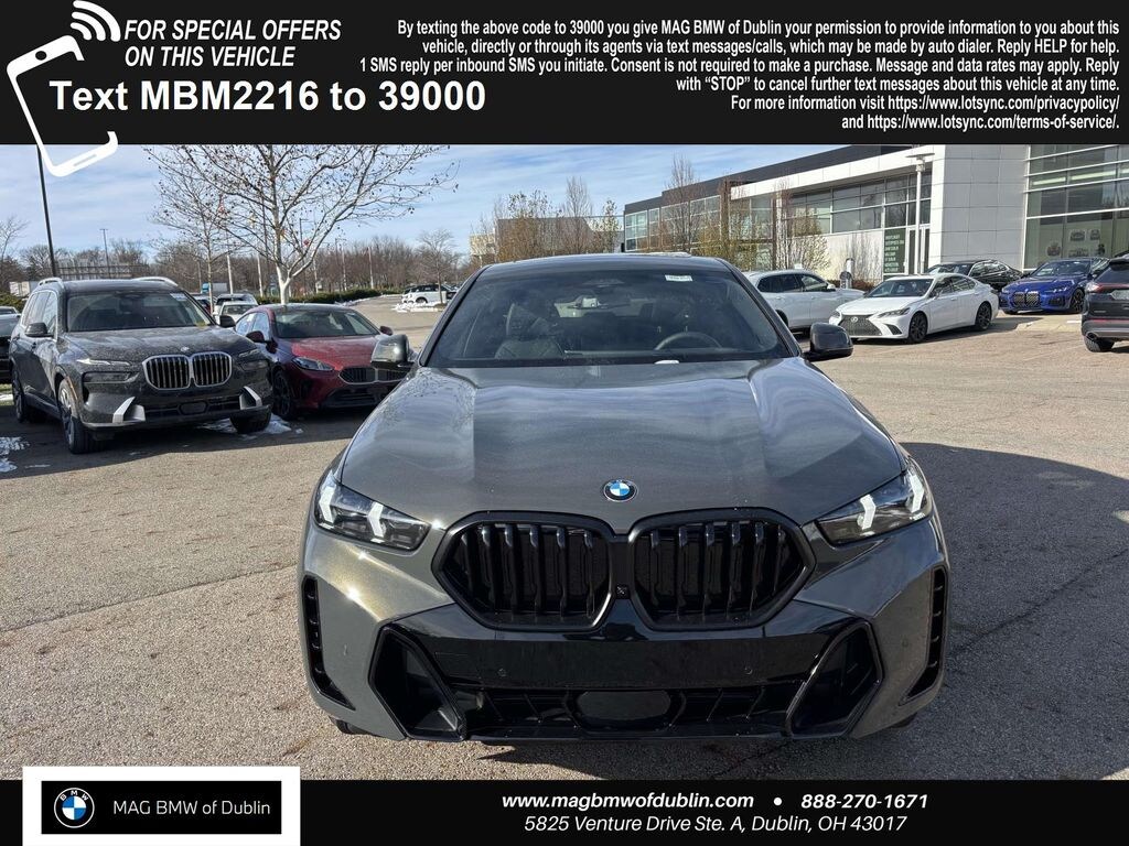 New 2026 BMW X6 xDrive40i Sport Utility