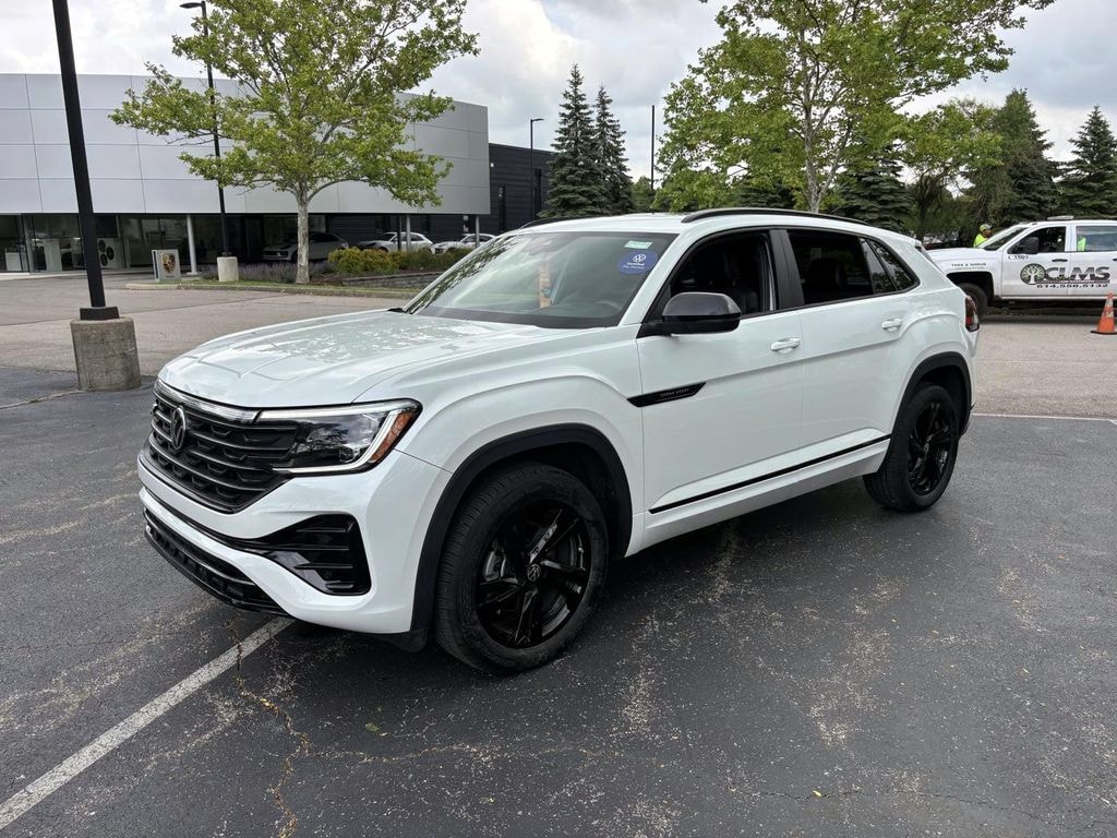 Certified 2025 Volkswagen Atlas Cross Sport 2.0T SEL R-Line Black Sport Utility