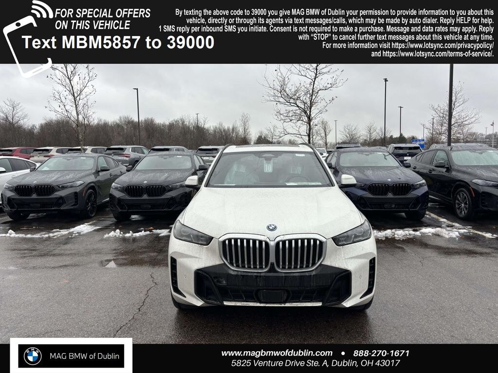 New 2026 BMW X5 xDrive50e Sport Utility