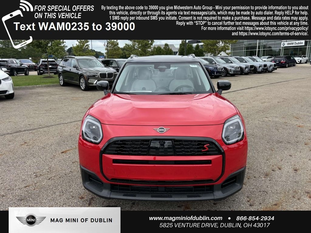 New 2025 MINI Cooper S Countryman Base Sport Utility