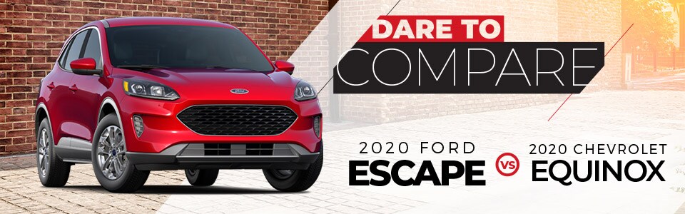 2020 Ford Escape vs. 2020 Chevrolet Equinox | Hutchinson, KS
