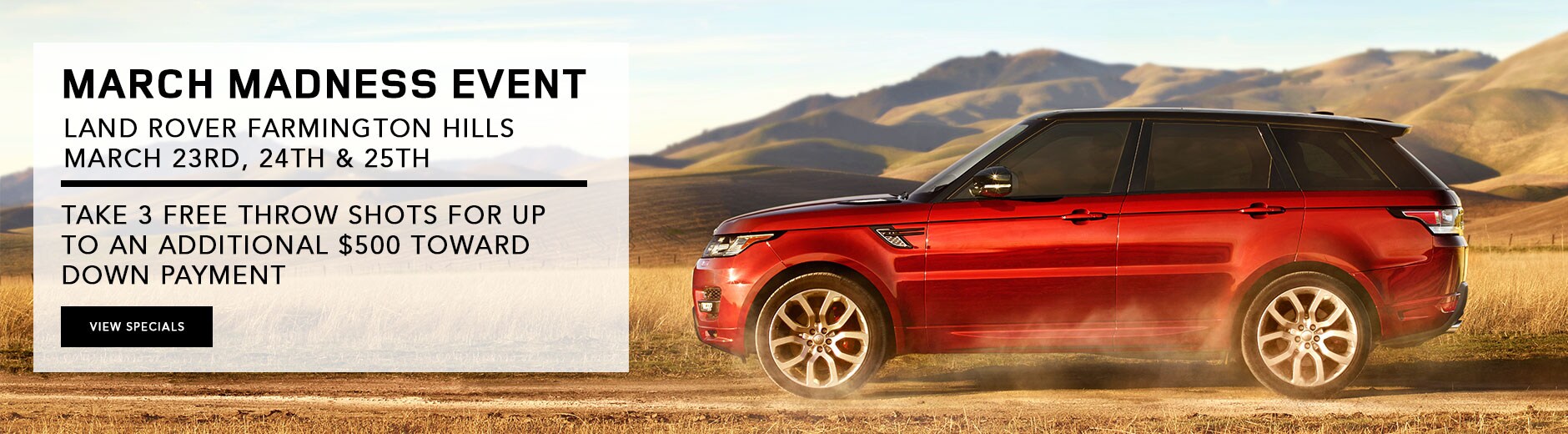 Land Rover Farmington Hills >> March Madness Event Land Rover Farmington Hills Land Rover Farmington Hills >> March Madness Event Land Rover Farmington Hills
