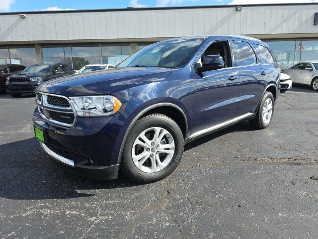 Used 2012 Dodge Durango SXT with VIN 1C4RDJAG7CC164166 for sale in Bellefontaine, OH