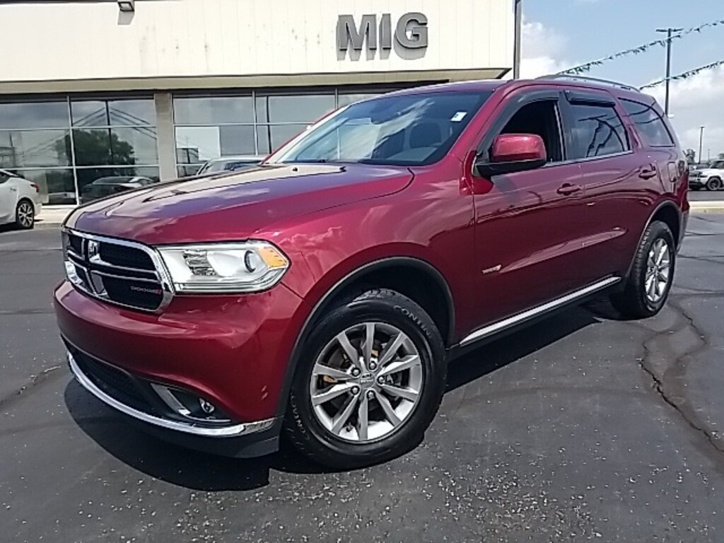 Used 2018 Dodge Durango SXT For Sale Bellefontaine OH