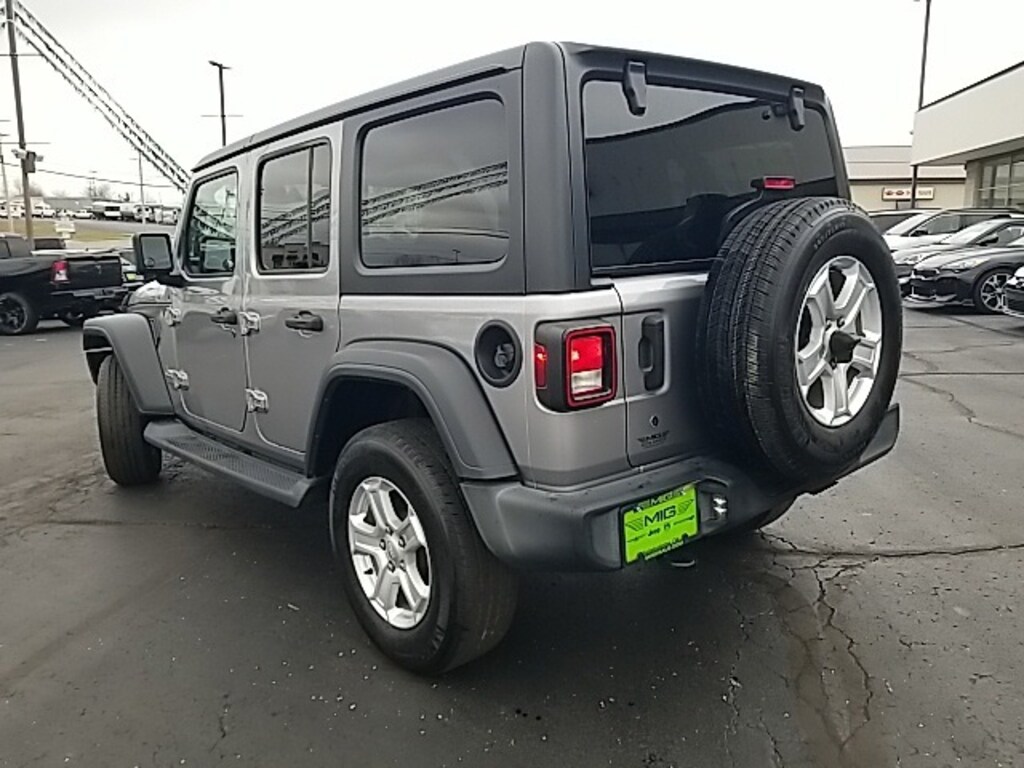 Used 2019 Jeep Wrangler Unlimited Sport S For Sale Bellefontaine OH