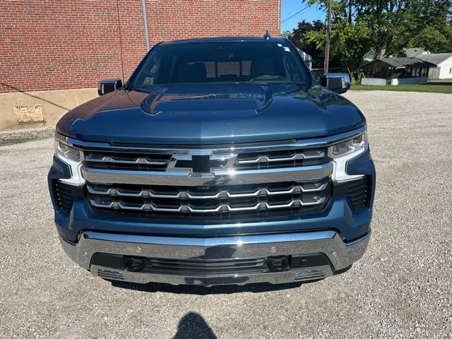 Certified 2024 Chevrolet Silverado 1500 LTZ with VIN 1GCUDGE83RZ161870 for sale in Attica, IN