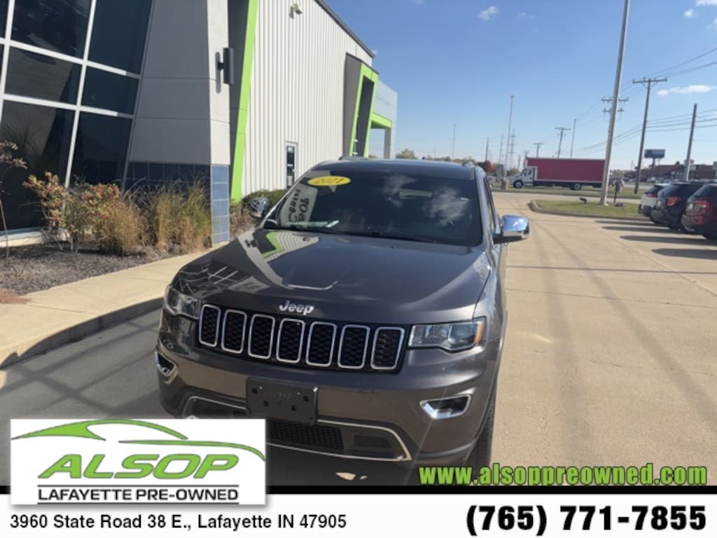 Used 2021 Jeep Grand Cherokee Limited SUV