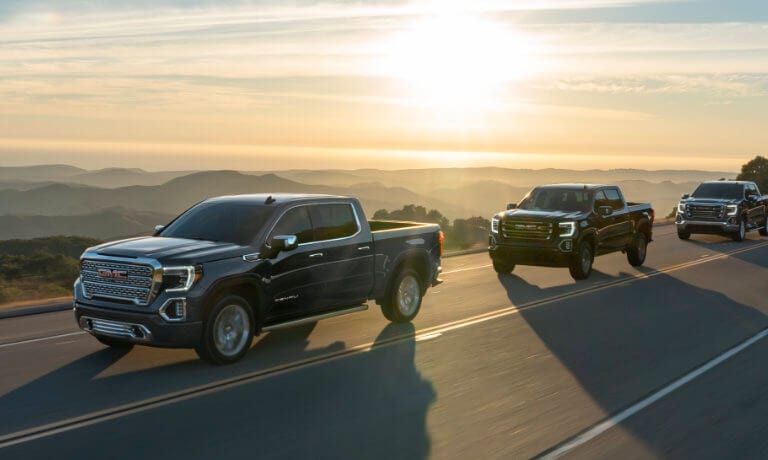 2021 GMC Sierra 1500 Exterior Multiple On Highway