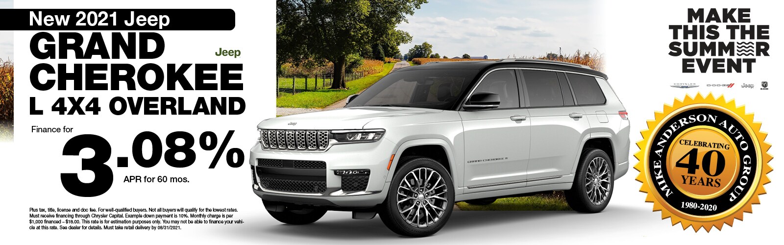 Mike Anderson Auto Group | New Dodge, Jeep, Buick, FIAT, Chevrolet