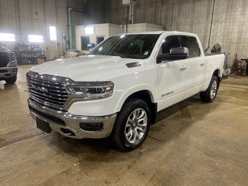 Bright White Used 2020 Ram 1500 Longhorn For Sale Logansport IN
