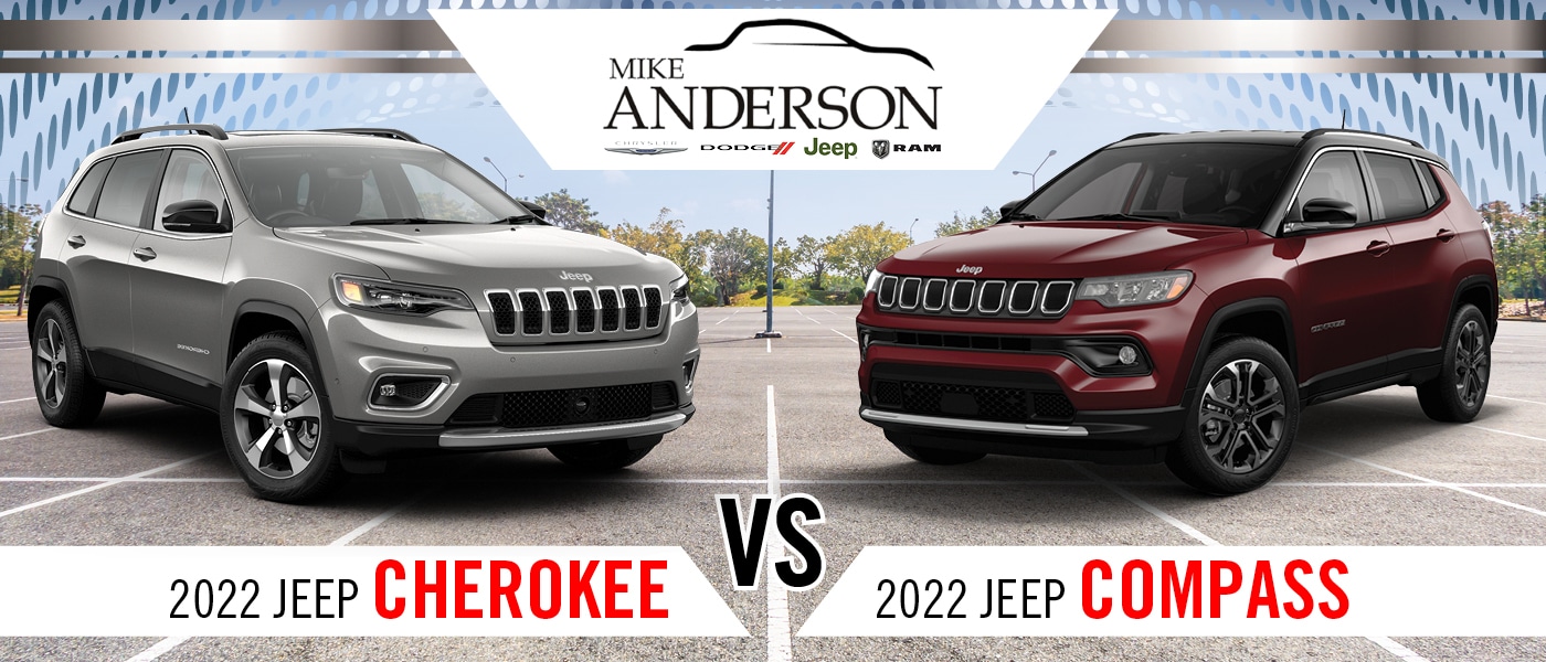 2022 Jeep Compass vs. Cherokee