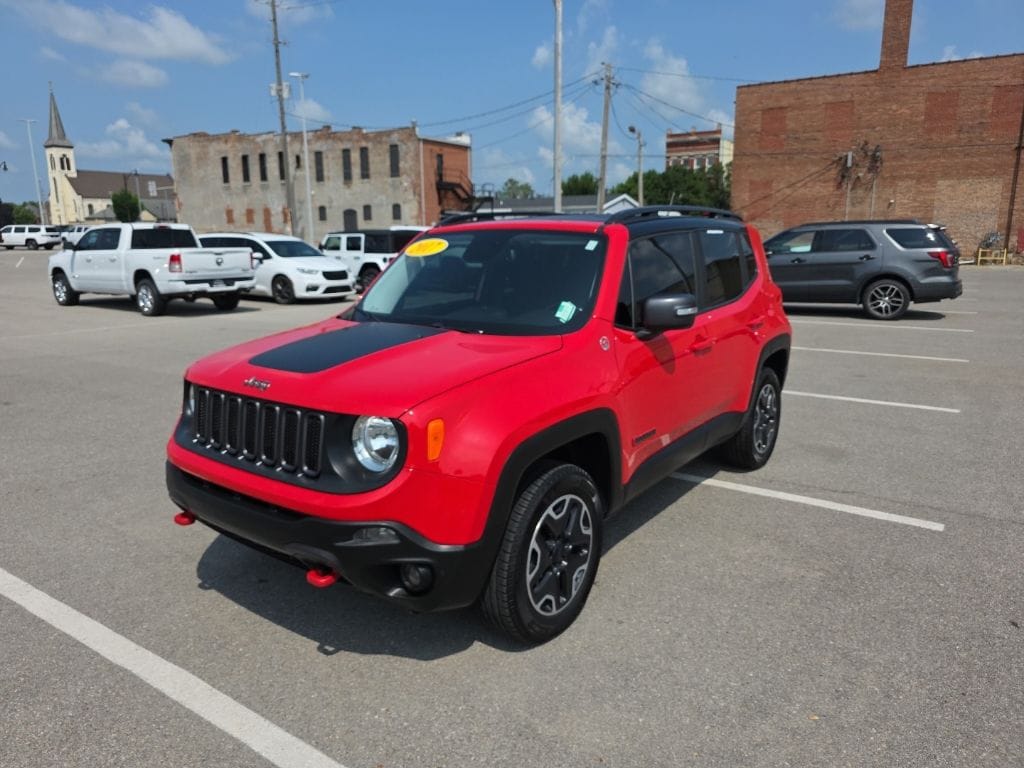 Used 2017 Jeep Renegade Trailhawk with VIN ZACCJBCB0HPG56837 for sale in Logansport, IN
