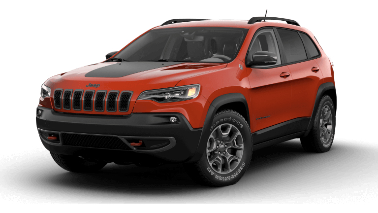 2021 Jeep Cherokee Trailhawk - Spitfire Orange