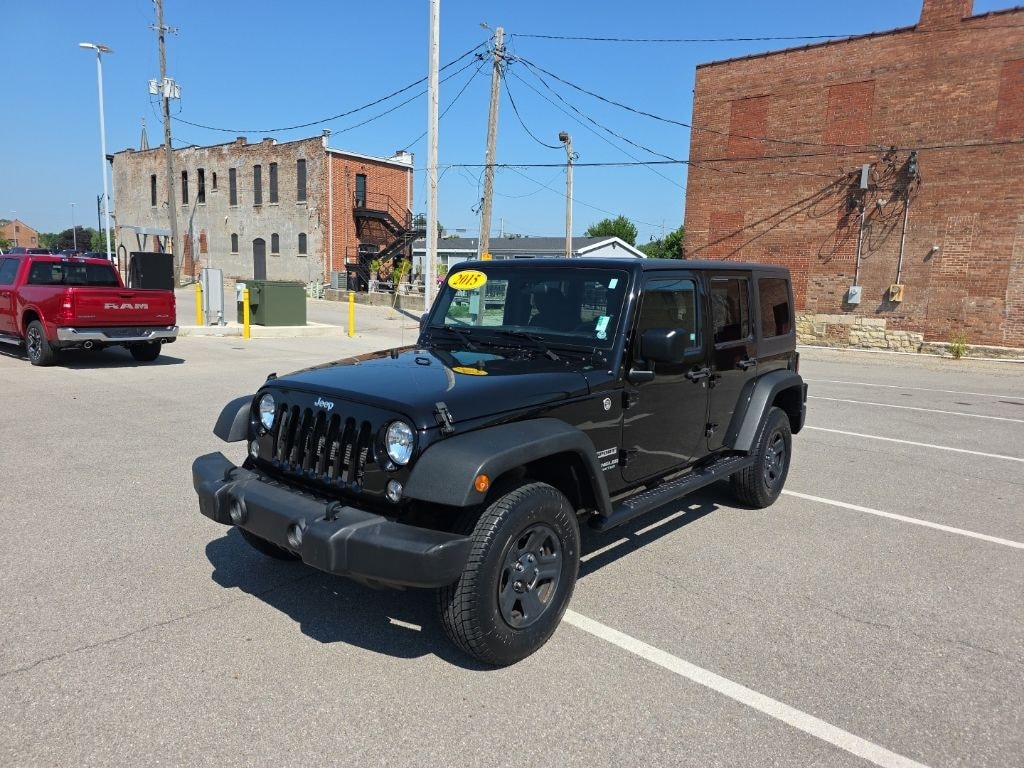 Used 2015 Jeep Wrangler Unlimited Sport 4x4 SUV
