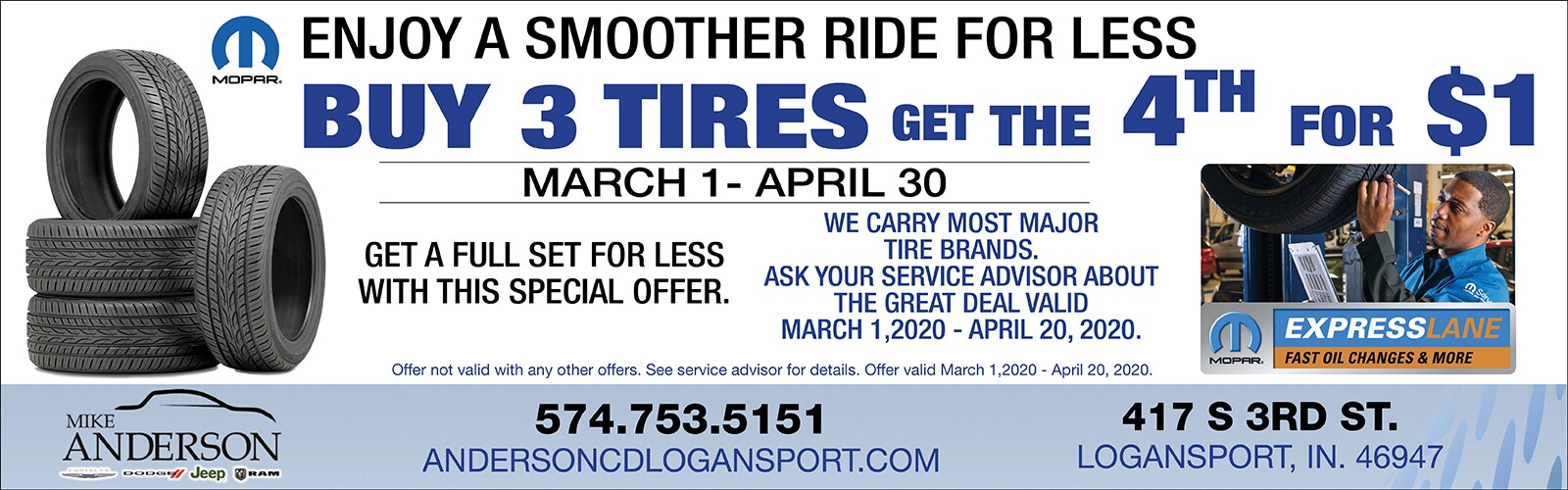 Mike Anderson Chrysler Dodge Jeep Ram of Logansport New Dodge, Jeep