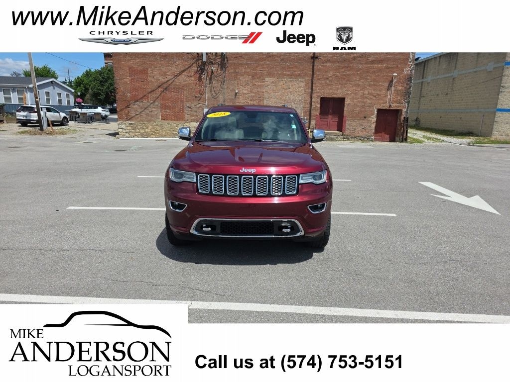 Used 2018 Jeep Grand Cherokee Overland 4x4 SUV