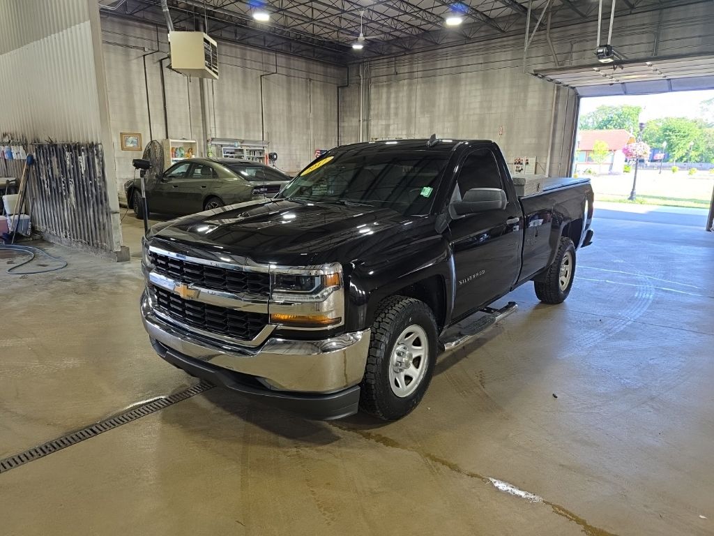 Used 2017 Chevrolet Silverado 1500 Work Truck 1WT with VIN 1GCNCNEH7HZ233759 for sale in Logansport, IN
