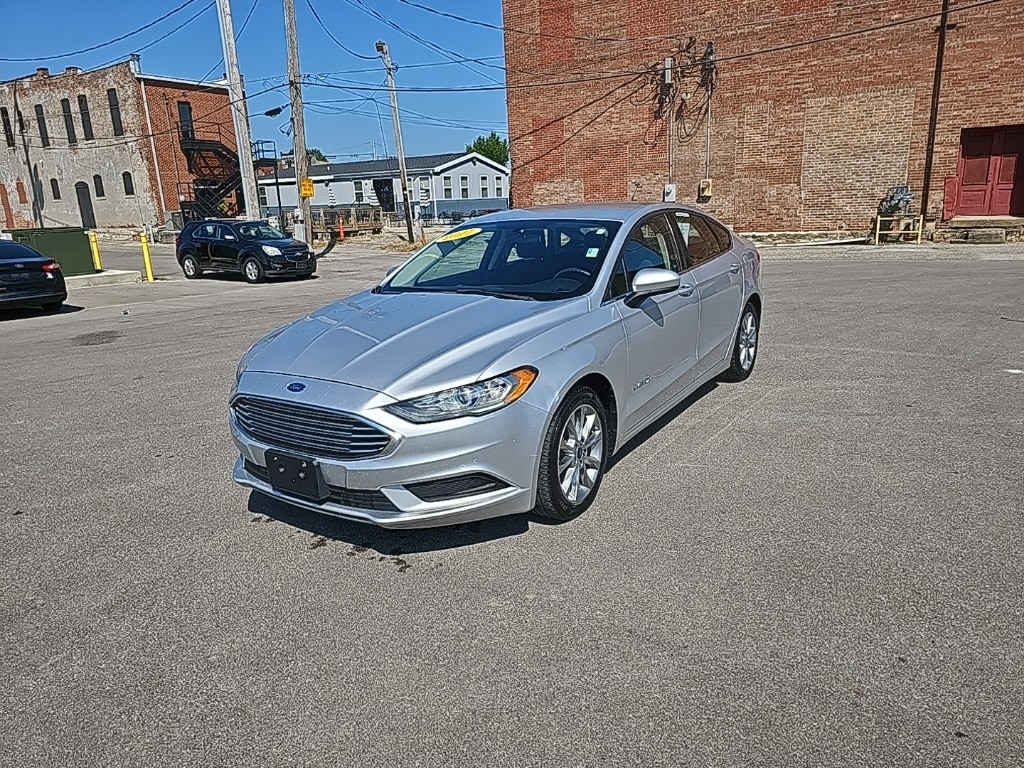 Used 2017 Ford Fusion Hybrid SE with VIN 3FA6P0LUXHR286591 for sale in Logansport, IN