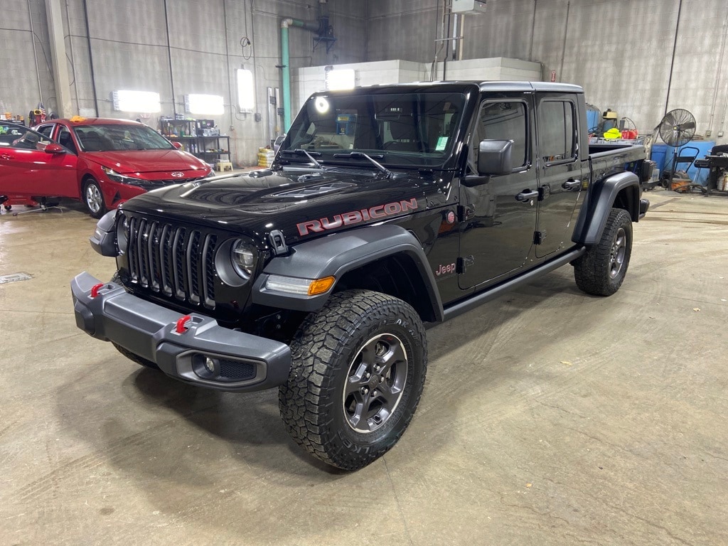 Used 2020 Jeep Gladiator Rubicon with VIN 1C6JJTBG3LL197074 for sale in Logansport, IN