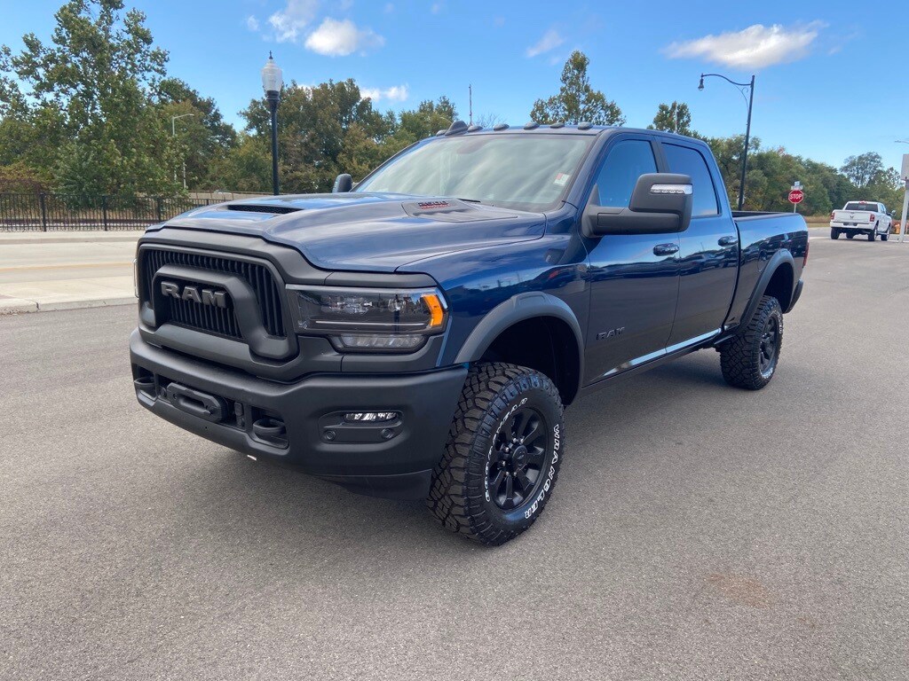 Patriot Blue Pearlcoat New 2023 Ram 2500 POWER WAGON CREW CAB 4X4 6'4 BOX For Sale Logansport IN