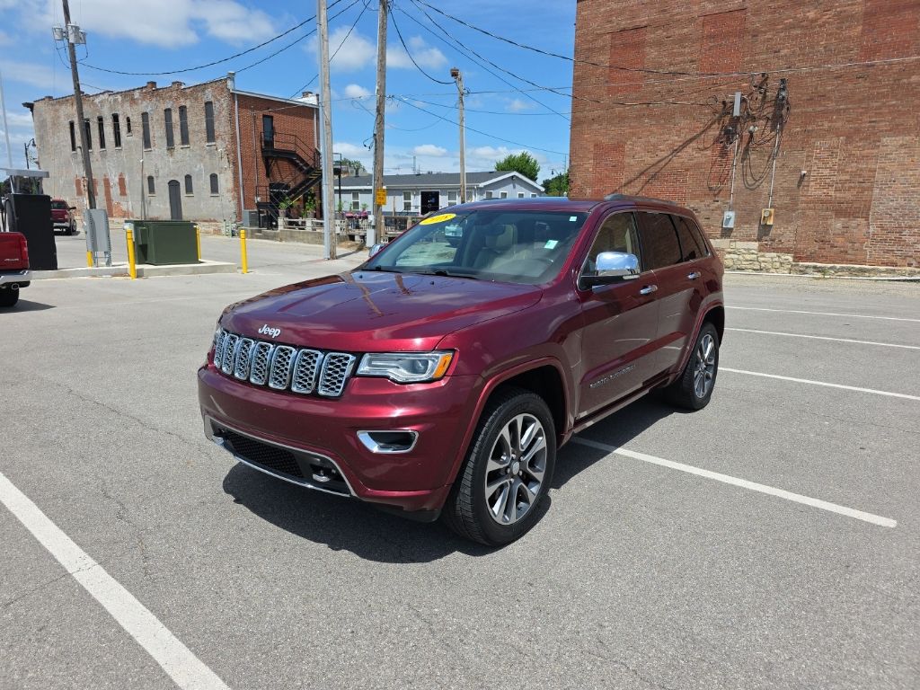 Used 2018 Jeep Grand Cherokee Overland with VIN 1C4RJFCT5JC384662 for sale in Logansport, IN